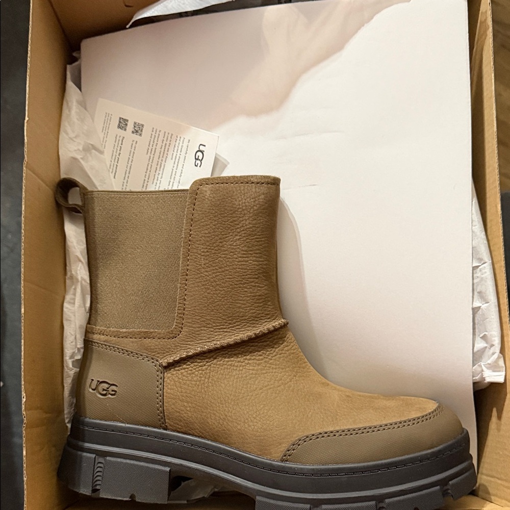 UGG Tan Leather Boots